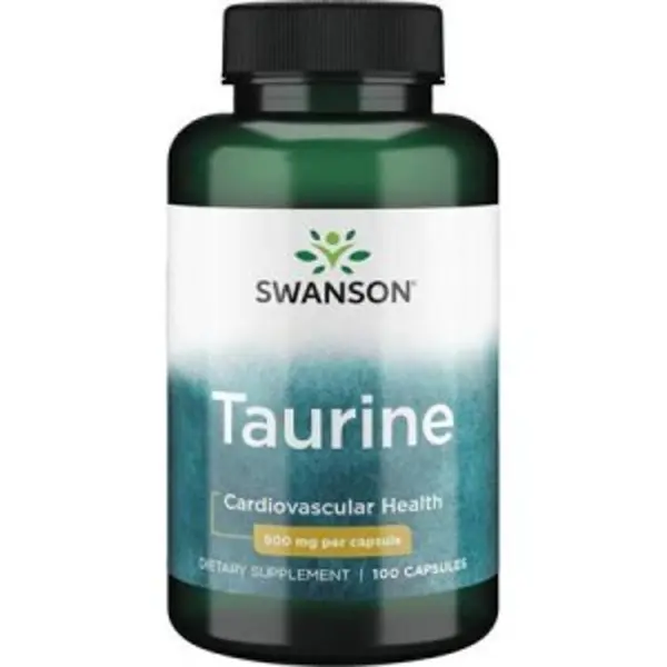 SWANSON TAURINE (500MG) 100 kap Swanson