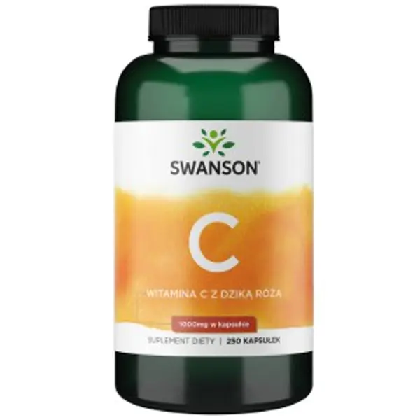 SWANSON VITAMIN C1000 WITH ROSE HIPS (1.000MG) 250 kap Swanson