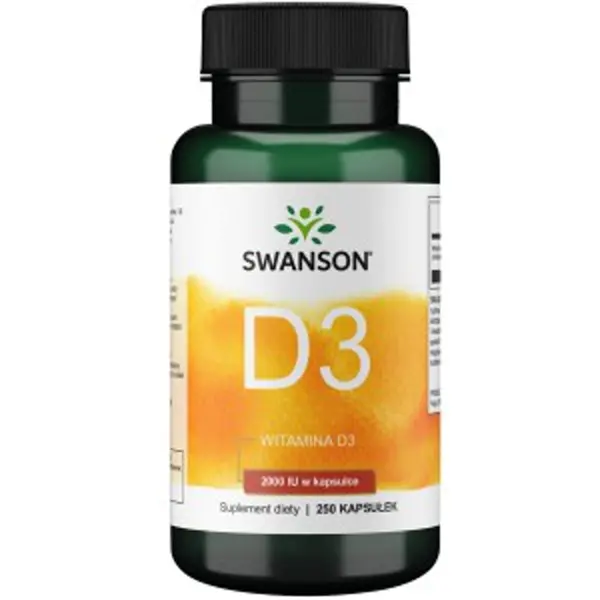 SWANSON VITAMIN D-3 (2.000IU) 250 kap Swanson