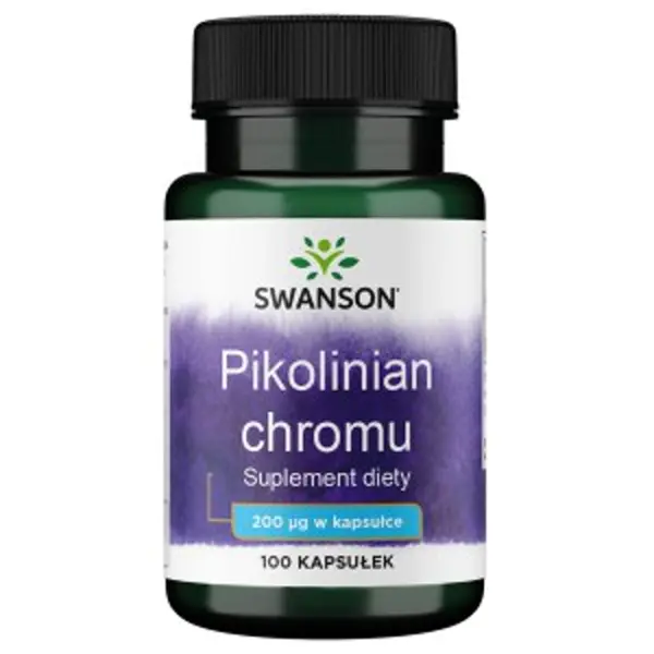 SWANSON CHROMIUM PICOLINATE 100 kap Swanson