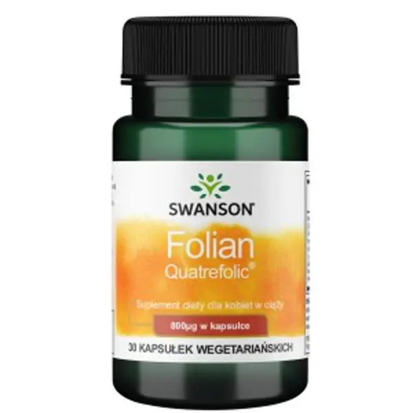SWANSON FOLIAN QUATREFOLIC 800MCG 30 kap Swanson