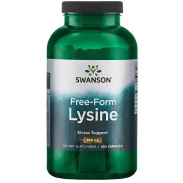 SWANSON FREE-FROM L-LYSINE 500MG 300 kap Swanson