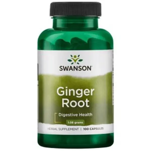 SWANSON GINGER ROOT 100 kap Swanson