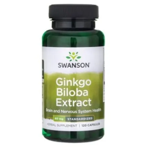 SWANSON GINKGO BILOBA 24% 120 kap Swanson