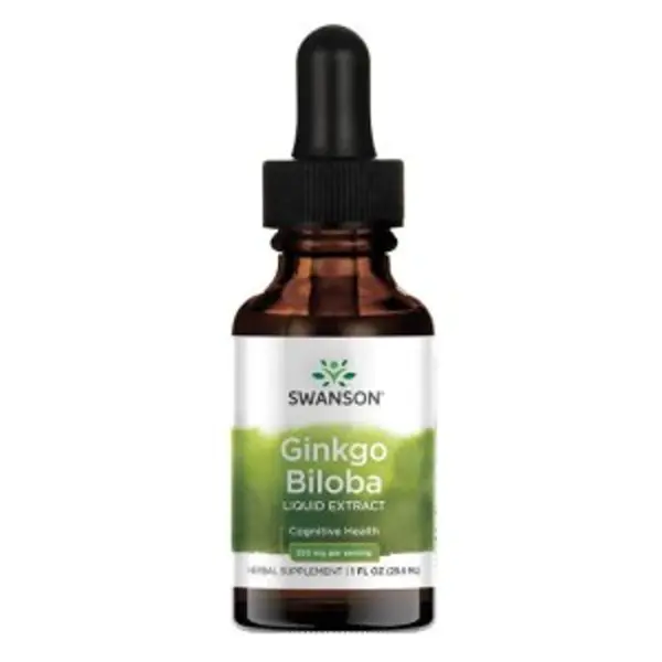 "SWANSON GINKGO BILOBA LIQUID EXTRACT 29,6 ml" Swanson