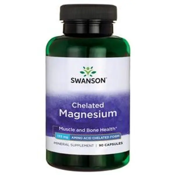 SWANSON ALBION CHELATED MAGNESIUM 90 kap Swanson