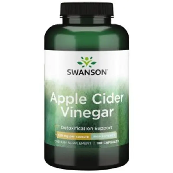 SWANSON HIGH POTENCY APPLE CIDER VINEGAR 180 kap Swanson