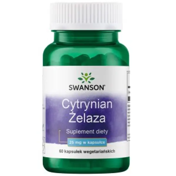 SWANSON IRON CITRATE 60 kap Swanson
