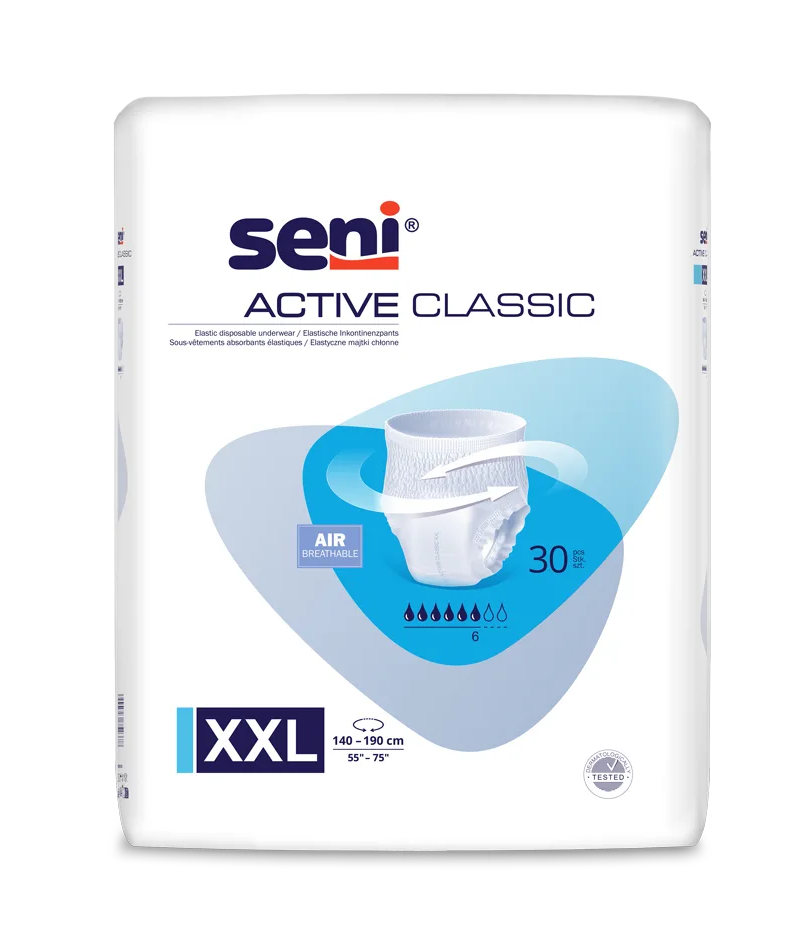 Majtki chłonne SENI ACTIVE CLASSIC 2XL A30 Seni