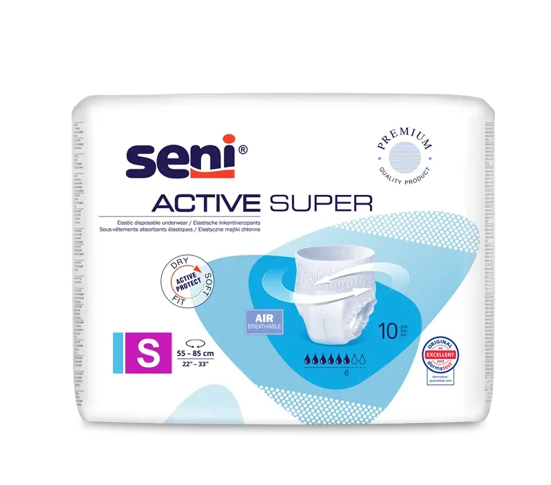 Majtki chłonne SENI ACTIVE SUPER SMALL A10 Seni