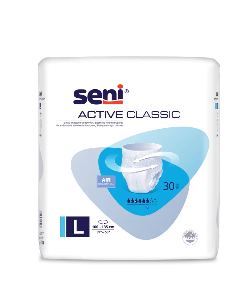 Majtki chłonne SENI ACTIVE CLASSIC LARGE A30 Seni