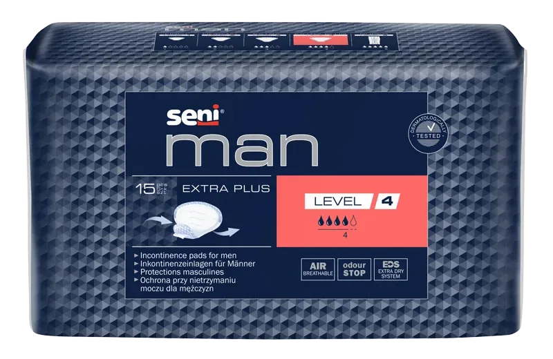 Wkładki urologiczne Seni Man Extra Plus Level 4 A15 Seni