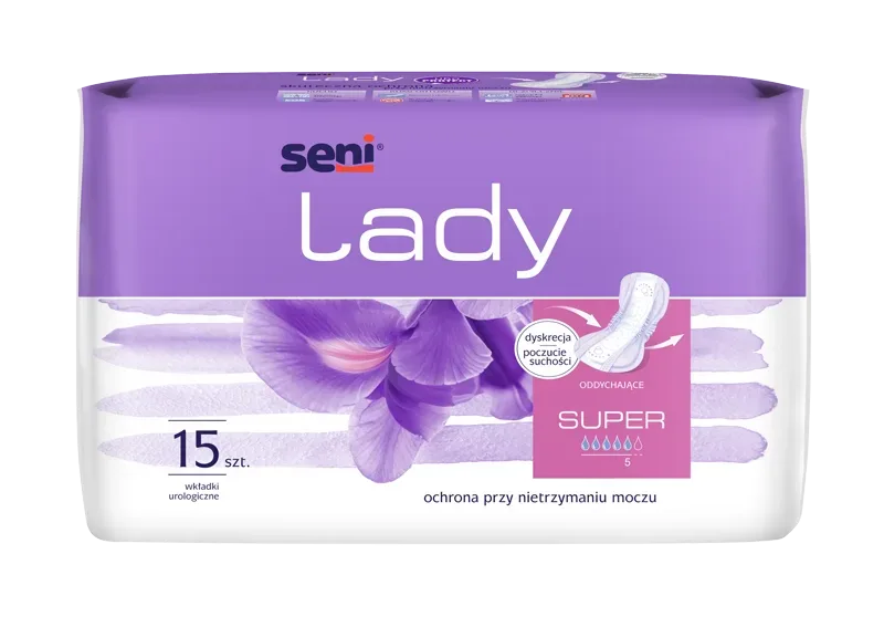 Wkładki urologiczne SENI LADY SUPER  A15 (PL) Seni