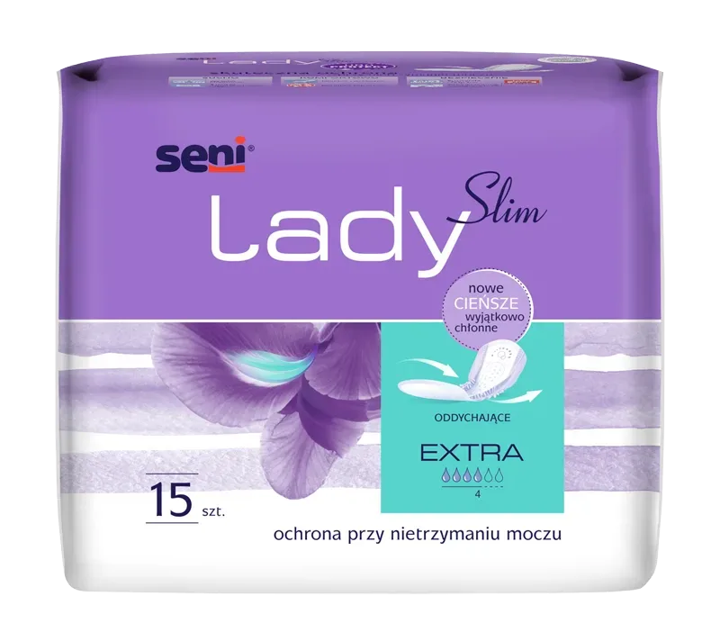 SLIM Wkładki urologiczne SENI LADY SLIM  EXTRA A15 (PL) Seni