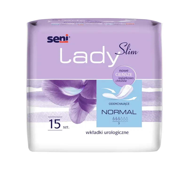 SLIM Wkładki urologiczne SENI LADY  NORMAL A15 Seni