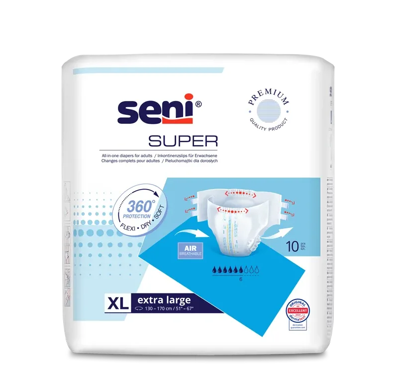 Pieluchomajtki SENI SUPER EXTRA-LARGE A10 (niebieskie) Seni