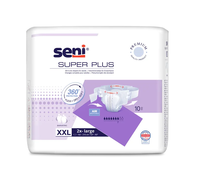 Pieluchomajtki SENI SUPER PLUS XXL A10 (fioletowe) Seni