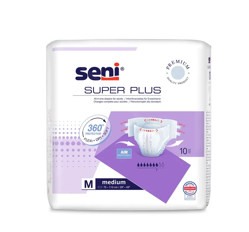 Pieluchomajtki SENI SUPER PLUS MEDIUM A10 (fioletowe) Seni