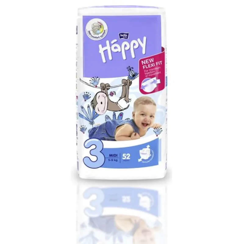 Pieluszki BBHAPPY MIDI A1 NO Bella