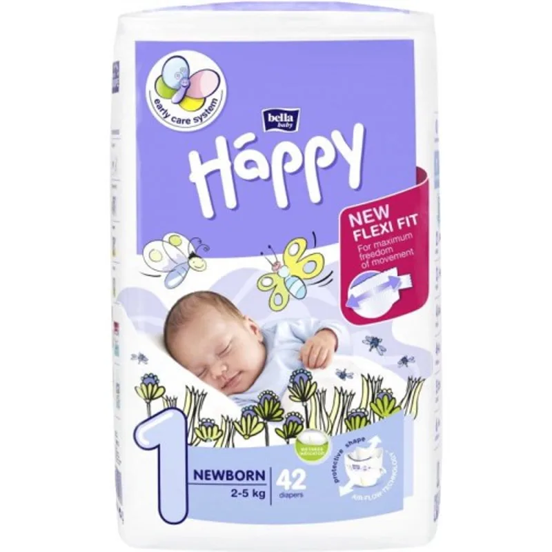Pieluszki BBHAPPY NEWBORN A1 NO Bella