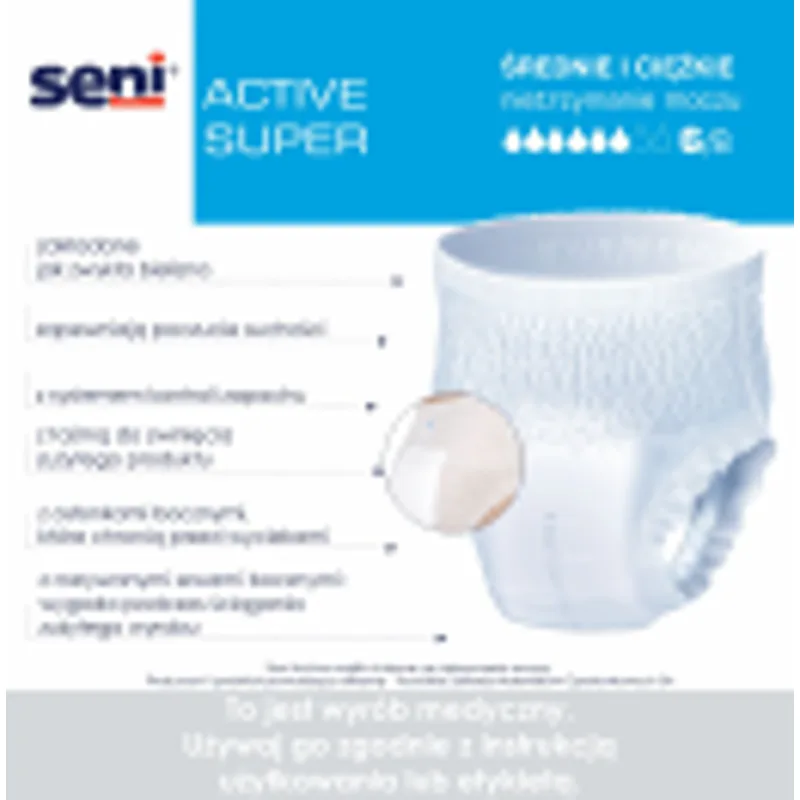 Majtki chłonne SENI ACTIVE SUPER 2XL A10 Seni