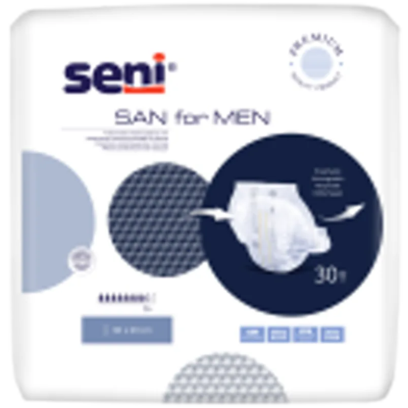 Pieluchy anatomiczne  SENI SAN FOR MEN A30 Seni