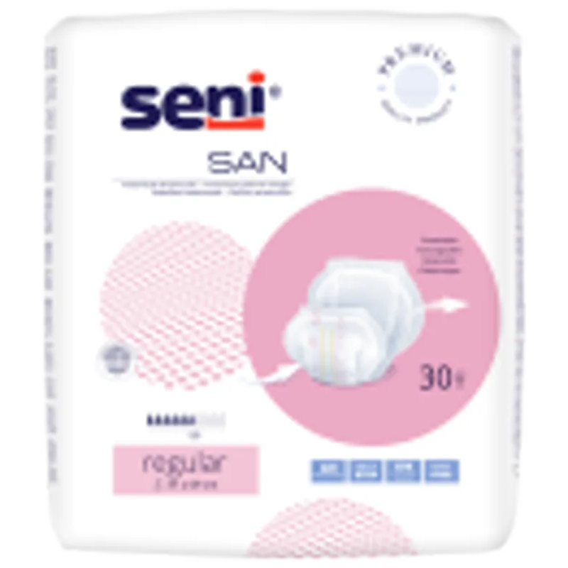 Pieluchy anatomiczne SENI SAN REGULAR EXTRA A30 Seni